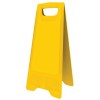 Caution Board Yellow